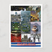 Carte Postale Managua - Nicaragua - Mosaïque - (Devant)