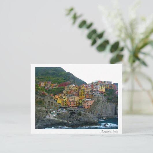 Carte postale Manarola (Debout devant)