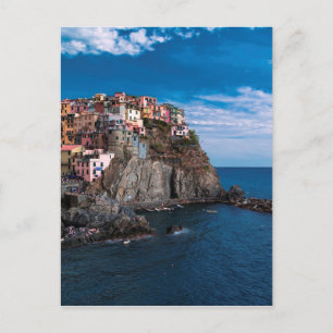 Carte Postale Manarola, cinéma terre. Italie