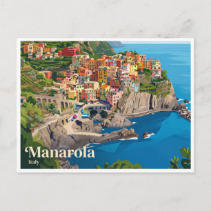 Carte Postale Manarola Italie
