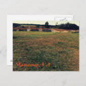 Carte Postale Manassas, VA (Devant / Derrière)