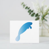 Carte postale Manatee (Debout devant)