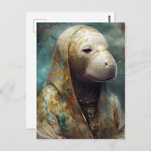 Carte postale Manatee Nun (Devant / Derrière)