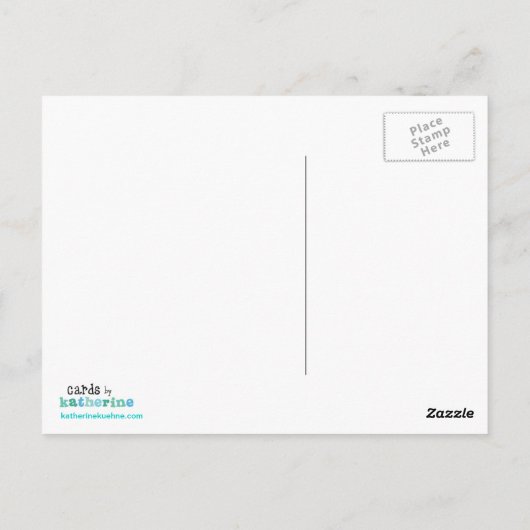 Carte Postale Manatee temps de lecture (Dos)