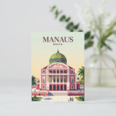 Carte Postale Manaus Brésil (Debout devant)