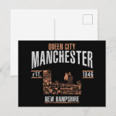 Carte Postale Manchester (Devant / Derrière)