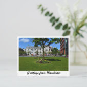 Carte postale Manchester (Debout devant)