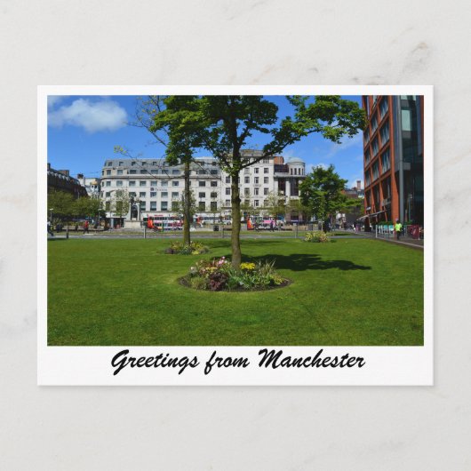 Carte postale Manchester (Devant)