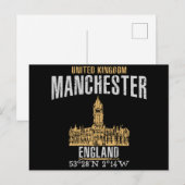 Carte Postale Manchester (Devant / Derrière)
