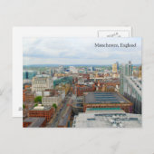 Carte Postale Manchester, Angleterre (Devant / Derrière)