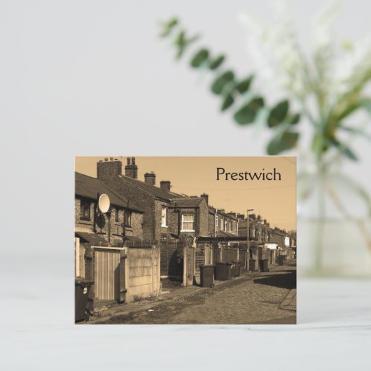 Carte postale Manchester Back Streets (Debout devant)