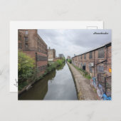Carte Postale Manchester Canals (Devant / Derrière)