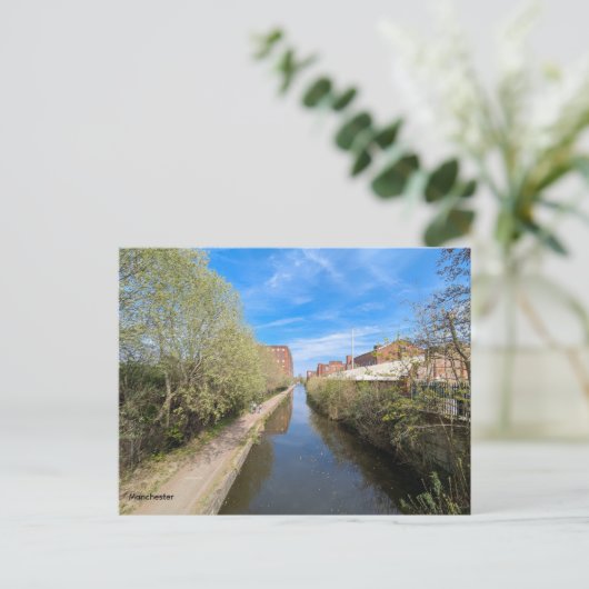Carte Postale Manchester Canals (Debout devant)