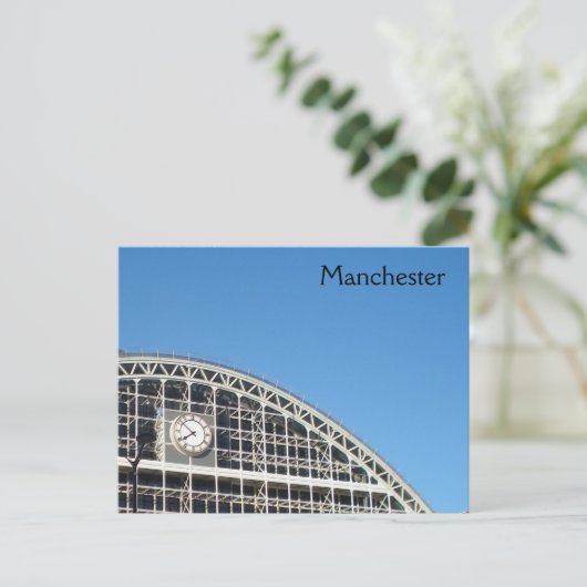 Carte postale Manchester Central (Debout devant)