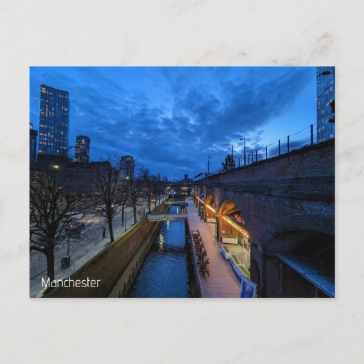 Carte Postale Manchester Deansgate Castlefield (Devant)