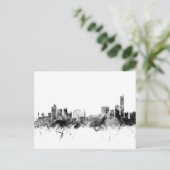 Carte Postale Manchester England Skyline (Debout devant)