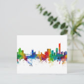 Carte Postale Manchester England Skyline (Debout devant)
