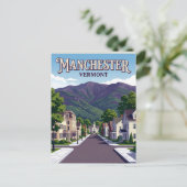 Carte Postale Manchester États-Unis (Debout devant)