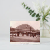 Carte Postale Manchester, Gare centrale (Debout devant)