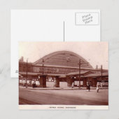 Carte Postale Manchester, Gare centrale (Devant / Derrière)