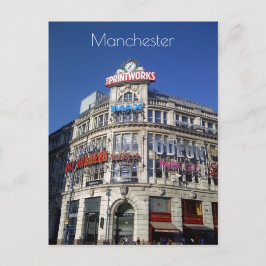 Carte postale Manchester Printworks (Devant)