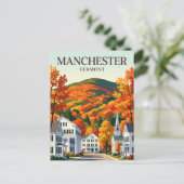 Carte Postale Manchester Vermont (Debout devant)