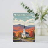 Carte Postale Manchester Vermont Travel (Debout devant)