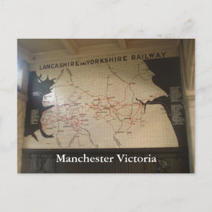 Carte Postale Manchester Victoria