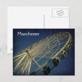 Carte postale Manchester Wheel (Devant / Derrière)