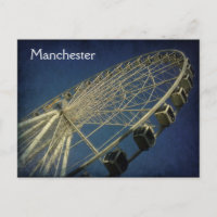 Carte postale Manchester Wheel