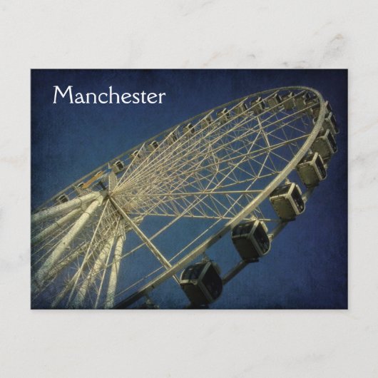 Carte postale Manchester Wheel (Devant)