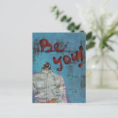 Carte Postale Manchot Sois Toi-Même Multimédia (Debout devant)