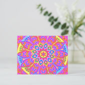 Carte postale MANDALA (Debout devant)