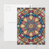 Carte Postale Mandala (Devant / Derrière)