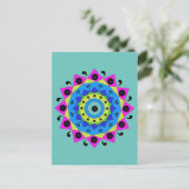 Carte Postale Mandala (Debout devant)