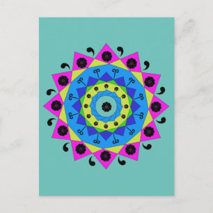 Carte Postale Mandala