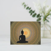 Carte Postale mandala (Debout devant)