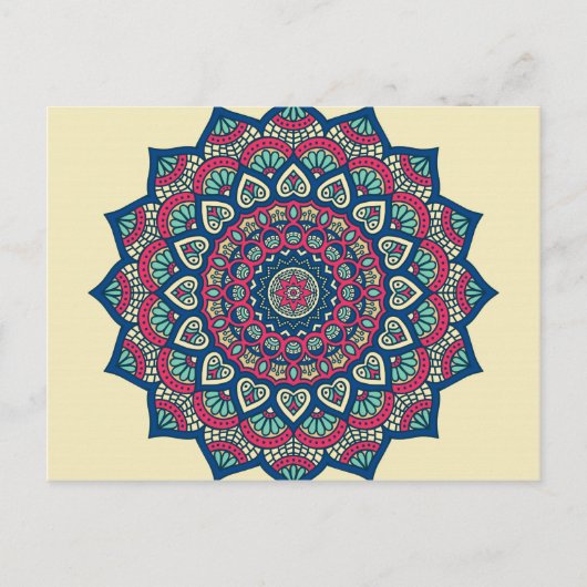 Carte Postale Mandala (Devant)