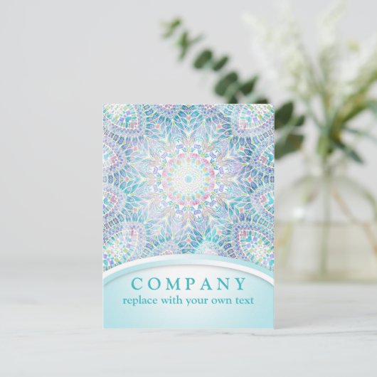 Carte Postale Mandala (Debout devant)