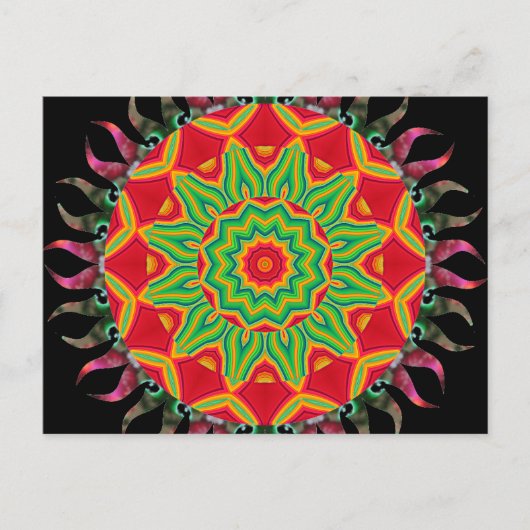 Carte Postale Mandala (Devant)