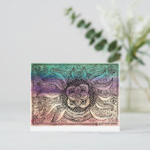 Carte Postale Mandala (Debout devant)