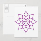 Carte Postale Mandala (Devant / Derrière)