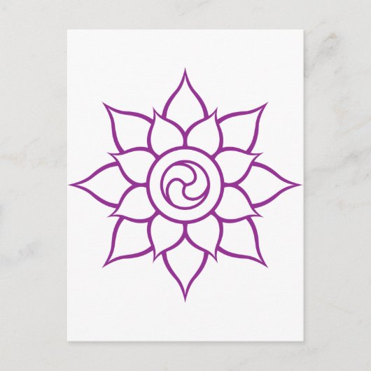 Carte Postale Mandala (Devant)