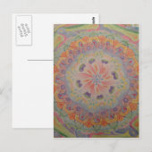 Carte postale Mandala 1 (Devant / Derrière)