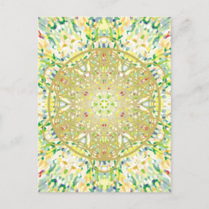 Carte Postale Mandala Art 2