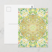 Carte Postale Mandala Art 2 (Devant / Derrière)