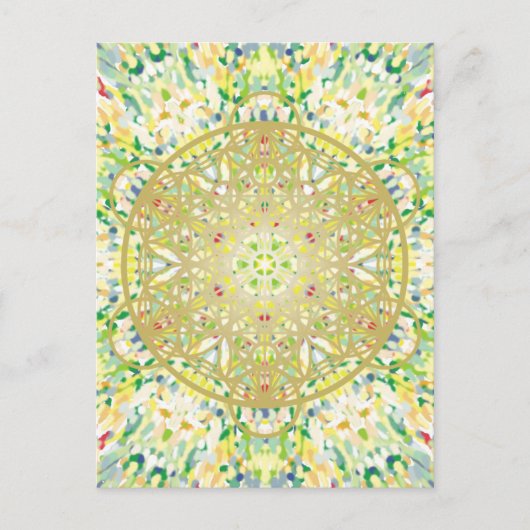 Carte Postale Mandala Art 2 (Devant)