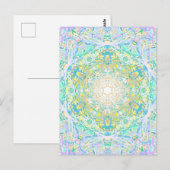 Carte Postale Mandala Art 3 (Devant / Derrière)