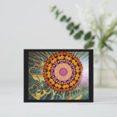 Carte Postale Mandala brillant (Debout devant)