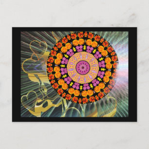 Carte Postale Mandala brillant